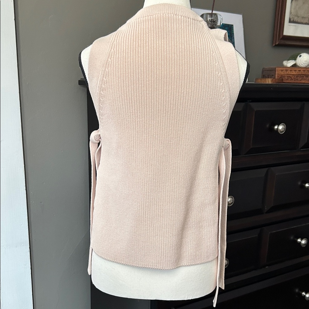 Rebecca Taylor Blush Knit Tank Top - Picture 3 of 8